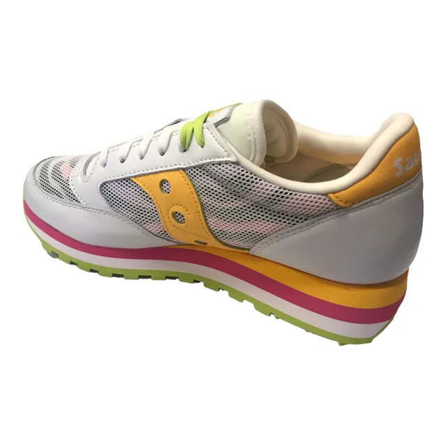 Saucony Original Jazz Triple women's sneakers S60640-1 white-yellow