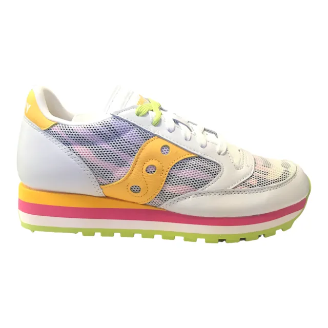 Saucony Original Jazz Triple women's sneakers S60640-1 white-yellow