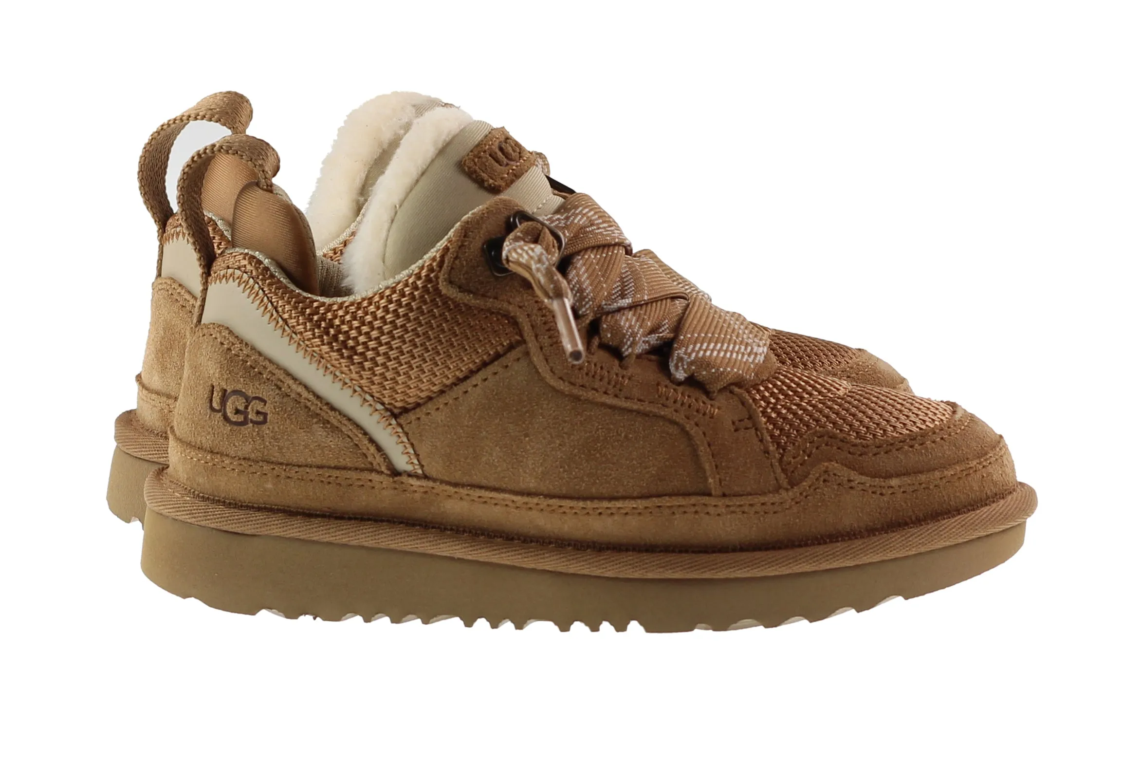 Ugg Boots Kids Lowmel Trainer Chestnut