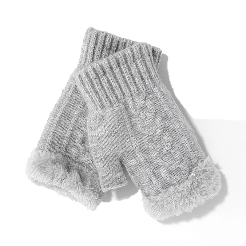 UGG Unisex Fingerless Gloves