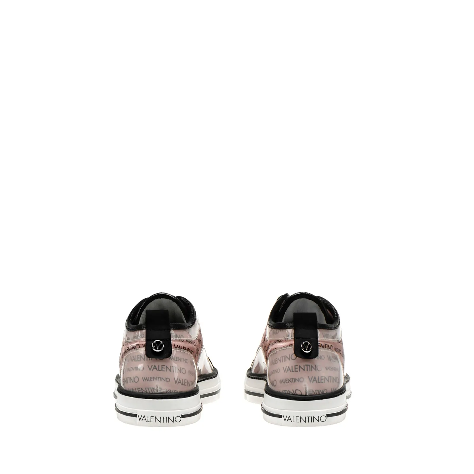 VALENTINO Flat Sneaker in pink fabric