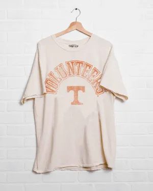 Vols Mega Arch Off White Thrifted Tee