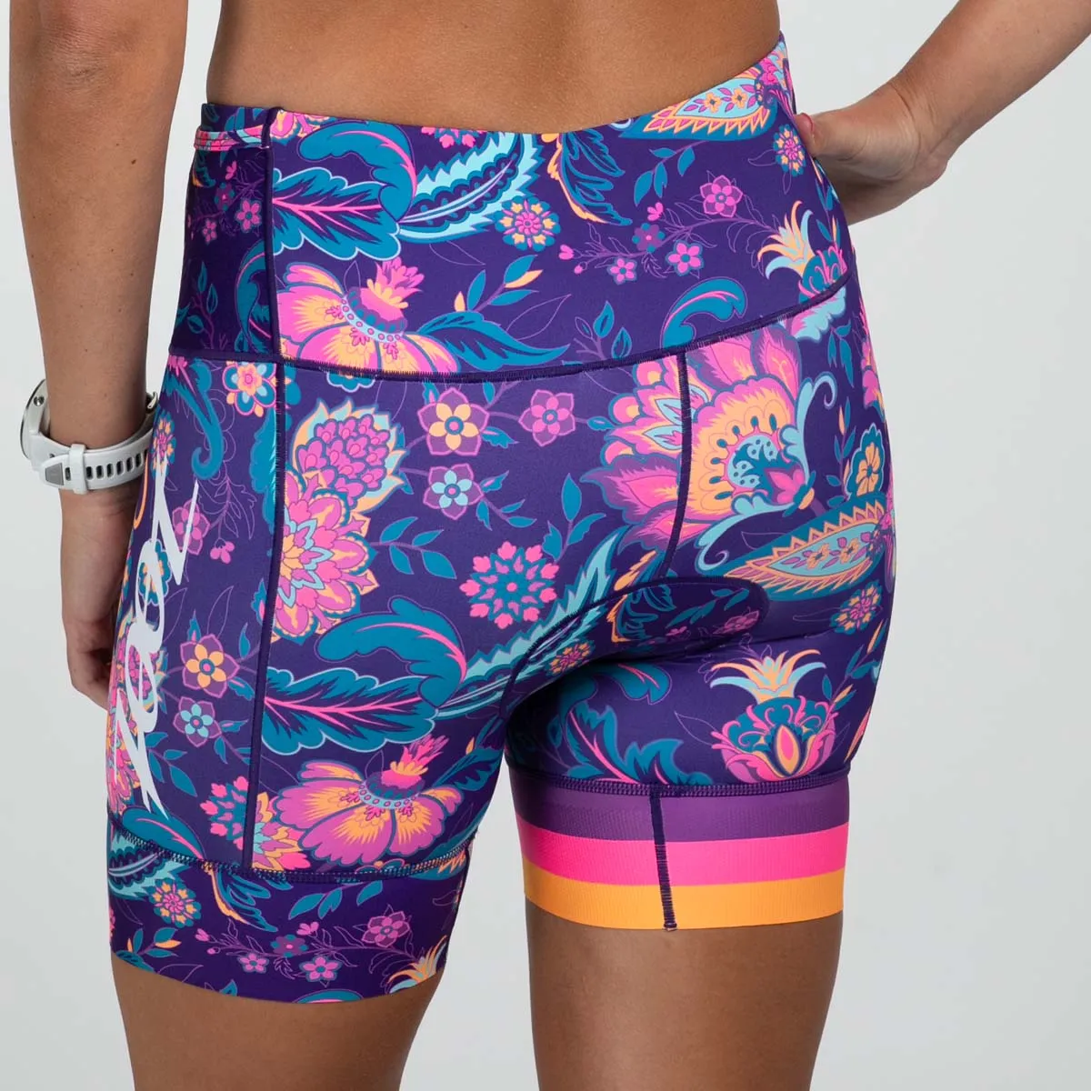 Womens LTD Triathlon 6 Inch Short - Utopia