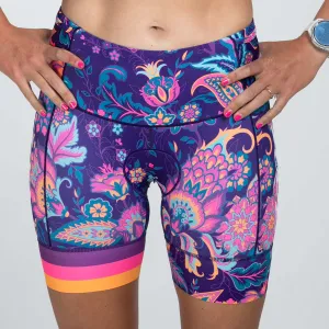 Womens LTD Triathlon 6 Inch Short - Utopia