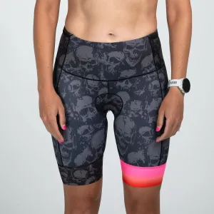 Womens LTD Triathlon 8 Inch Short - Darkside