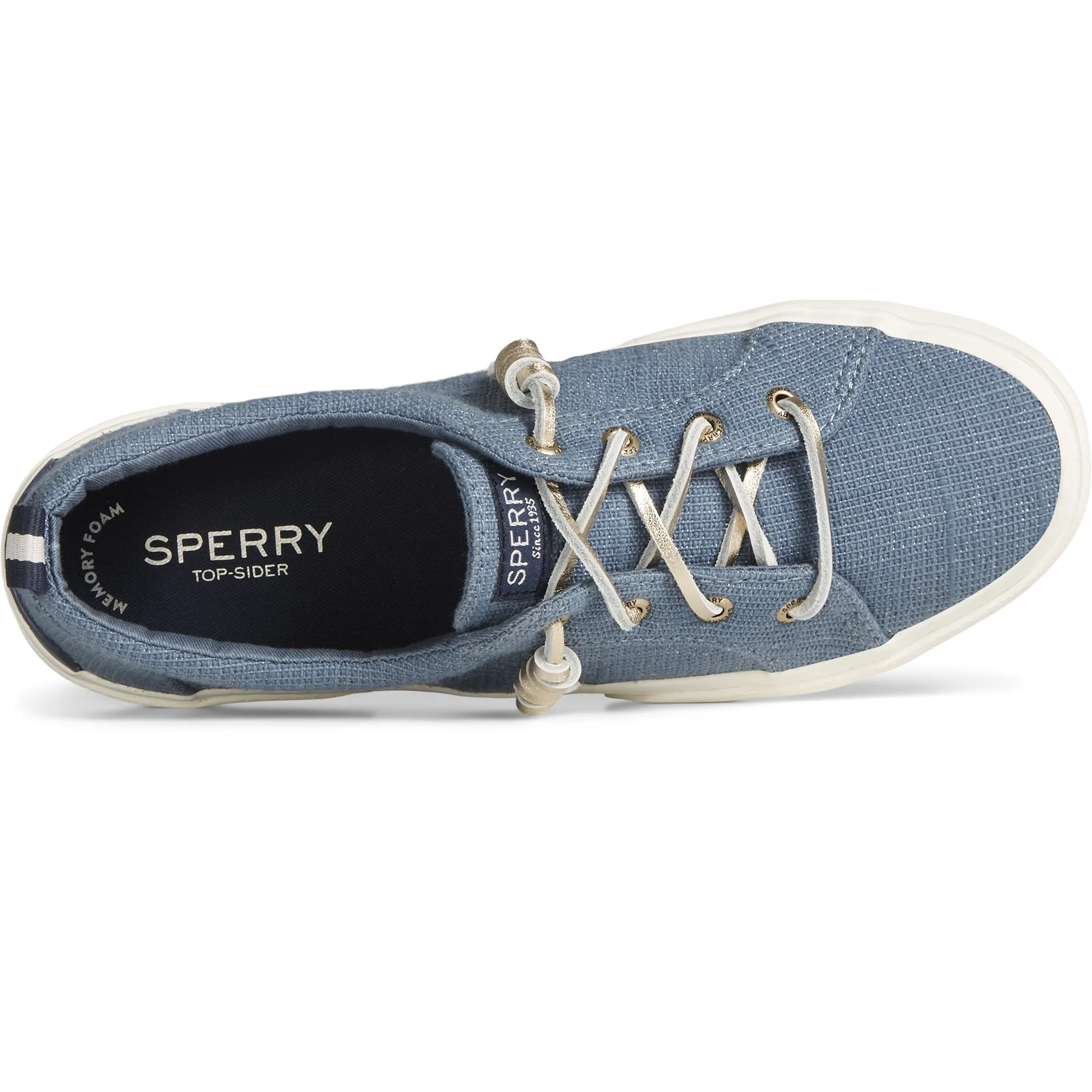 Women's Pier Wave Shimmer  Sneaker - Blue (STS87669)