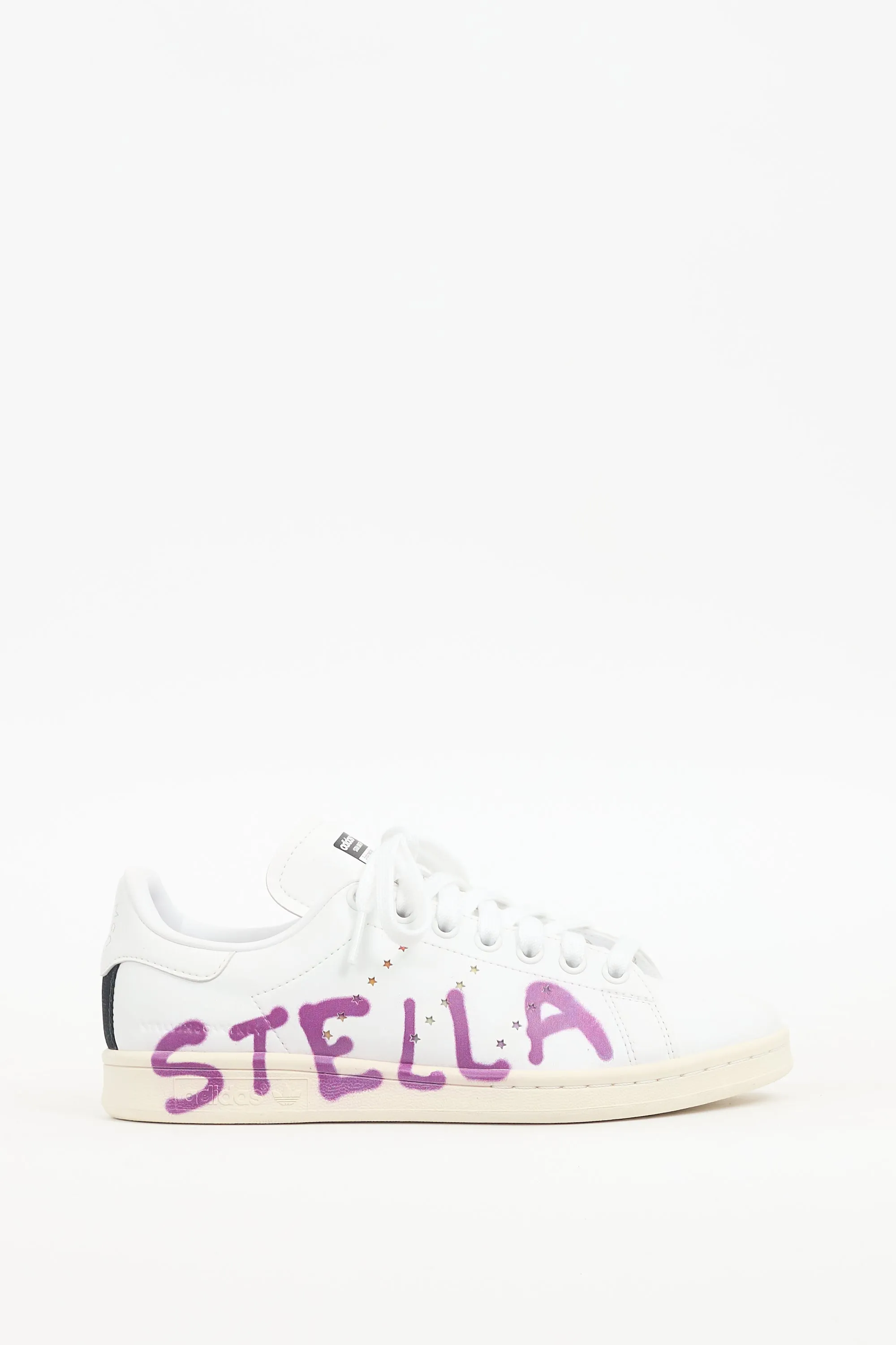 X Adidas White Leather Stan Smith Sneaker